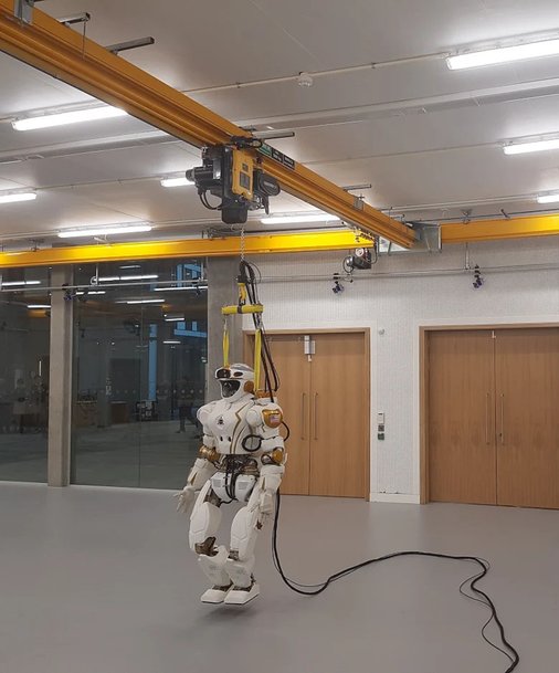 VERLINDE electric hoist provides vital fall prevention for Valkyrie humanoid robot